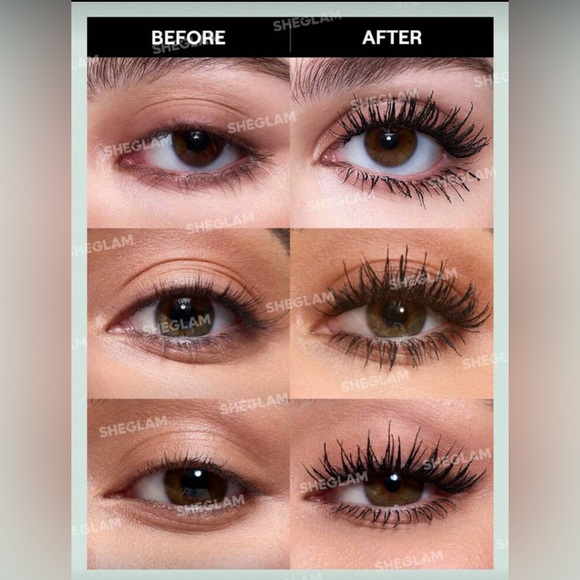 SHEGLAM All-In-One Volume & Length Mascara Waterproof Black - Picture 3 of 6